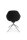 Topstar Besucherstuhl Sitness Life 2.0 SLE2010-KC0 schwarz Stoff, 1 St.
