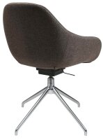 Topstar Besucherstuhl Sitness Life 2.0 SLE2010-KC8 dunkelbraun Stoff, 1 St.