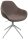 Topstar Besucherstuhl Sitness Life 2.0 SLE2010-KC8 dunkelbraun Stoff, 1 St.