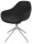 Topstar Besucherstuhl Sitness Life 2.0 SLE2011-KC0 schwarz Stoff, 1 St.