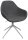 Topstar Besucherstuhl Sitness Life 2.0 SLE2010 KC2 anthrazit Stoff, 1 St.