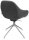 Topstar Besucherstuhl Sitness Life 2.0 SLE2010 KC2 anthrazit Stoff, 1 St.