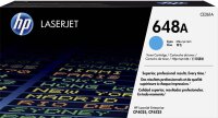 HP 648A (CE261A) cyan Tonerkartusche