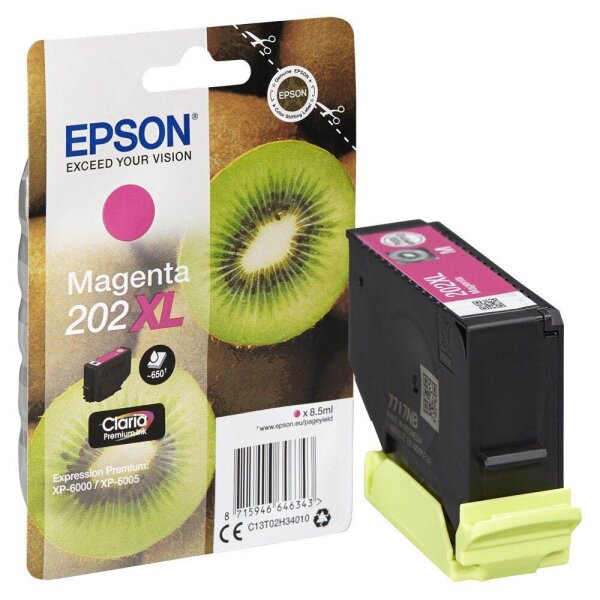 EPSON 202XL/T02H34 (Kiwi) magenta Druckerpatrone