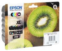 EPSON 202XL/T02G74 (Kiwi) schwarz, Foto schwarz, cyan,...