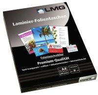 LMG Laminierfolien glänzend für A4 80 micron,...