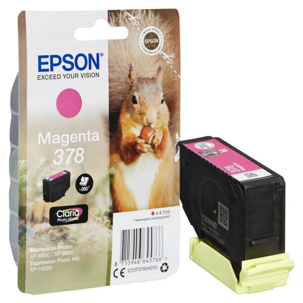 EPSON 378/T37834 (Eichhörnchen) magenta Druckerpatrone