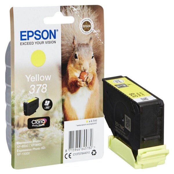 EPSON 378/T37844 (Eichhörnchen) gelb Druckerpatrone