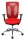 Topstar Bürostuhl Sitness Net Pro 100, NN39T T31 Stoff rot, Gestell alu