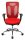 Topstar Bürostuhl Sitness Net Pro 100, NN39T T31 Stoff rot, Gestell alu