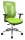 Topstar Bürostuhl Sitness Net Pro 100, NN39T T35 Stoff grün, Gestell alu