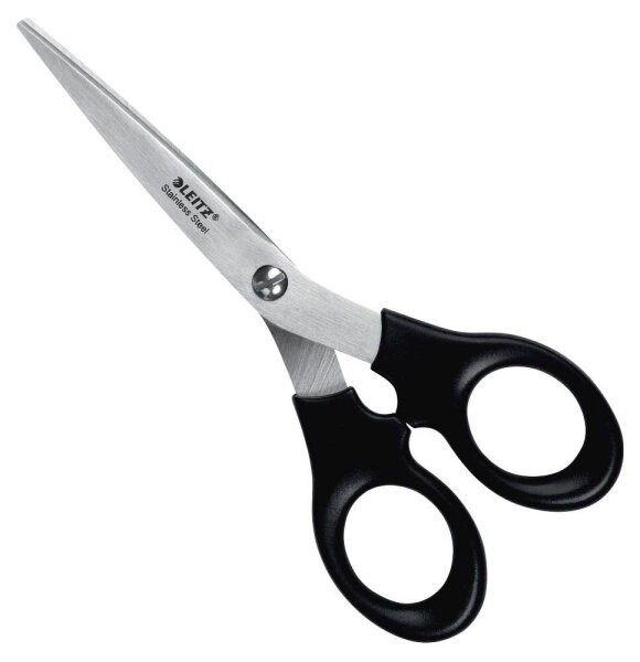 LEITZ Schere schwarz 16,5 cm