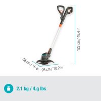 GARDENA ComfortCut solo Akku-Rasentrimmer 18,0 V, ohne Akku