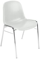 Nowy Styl Schalenstühle Beta grau Kunststoff, 4 St.