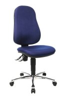 Topstar Bürostuhl Point 60, 8169G26 Stoff blau,...