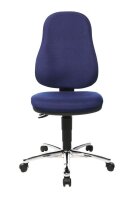 Topstar Bürostuhl Point 60, 8169G26 Stoff blau,...