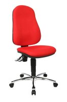 Topstar Bürostuhl Point 60, 8169G21 Stoff rot,...