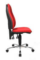 Topstar Bürostuhl Point 60, 8169G21 Stoff rot,...