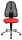Topstar Bürostuhl Point 60 Netz, 8169NETG210 Stoff rot, Gestell chrom