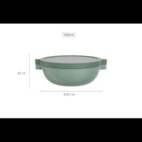 MEPAL Lunchbox Bento Vita 7-tlg grün 1,5 l, 1 St.