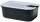 MEPAL Frischhaltedose EasyClip 7,0 cm hoch schwarz 1,0 l, 1 St.
