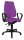 Topstar Bürostuhl Body Balance 450, BAK450T33 Stoff lila, Gestell schwarz