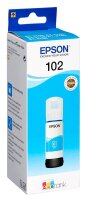 EPSON 102/T03R24 cyan Tintenflasche