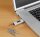 MediaRange USB-Stick schwarz, silber 256 GB, 1 St.