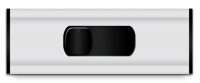 MediaRange USB-Stick schwarz, silber 128 GB, 1 St.