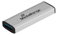 MediaRange USB-Stick schwarz, silber 128 GB, 1 St.