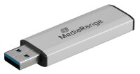 MediaRange USB-Stick schwarz, silber 64 GB, 1 St.