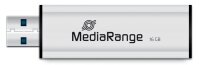 MediaRange USB-Stick schwarz, silber 16 GB, 1 St.