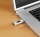 MediaRange USB-Stick schwarz, silber 16 GB, 1 St.
