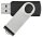 MediaRange USB-Stick schwarz, silber 64 GB