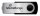 MediaRange USB-Stick schwarz, silber 8 GB, 1 St.