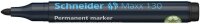 Schneider Maxx 130 Permanentmarker schwarz 1,0 - 3,0 mm, 4 St.