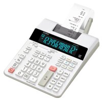 CASIO FR-2650RC Tischrechner druckend weiß