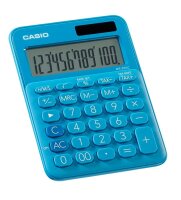 CASIO MS-20UC Tischrechner blau