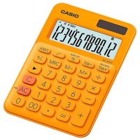 CASIO MS-20UC Tischrechner orange