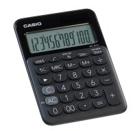 CASIO MS-20UC Tischrechner schwarz