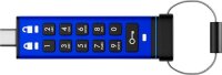 iStorage USB-Stick datAshur PRO+C blau, schwarz 32 GB, 1 St.