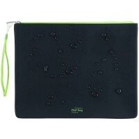 FolderSys Reißverschlussbeutel PHAT BAG DIN A5 schwarz/grün 1,2 mm, 1 St.