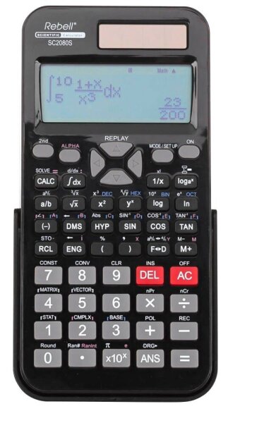 Rebell SC2080S Wissenschaftlicher Taschenrechner schwarz