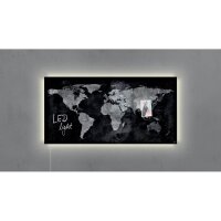 SIGEL Glas-Magnettafel artverum® LED light 91,0 x...