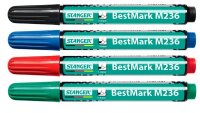 STANGER BestMark M236 Permanentmarker-Set farbsortiert...