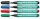 STANGER BestMark M236 Permanentmarker-Set farbsortiert 1,0 - 4,0 mm, 4 St.
