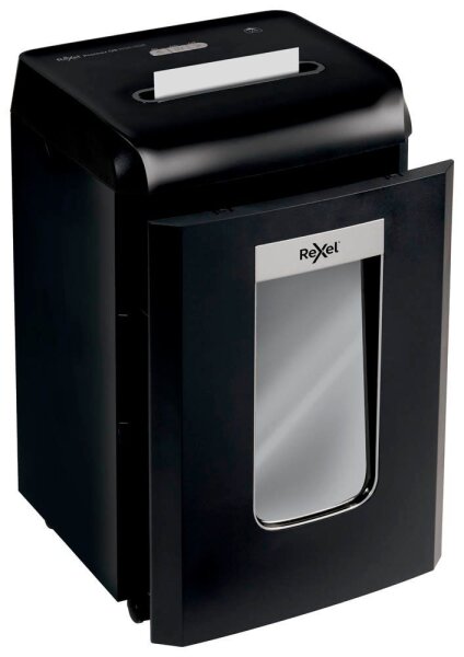 Rexel ProMax RSX1538 Aktenvernichter mit Partikelschnitt P-4, 4 x 40 mm, bis 15 Blatt, schwarz