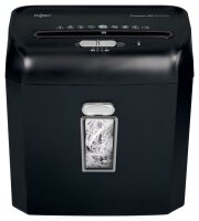 Rexel ProMax RPS812 Aktenvernichter mit Streifenschnitt P-2, 6 mm, bis 8 Blatt, schwarz