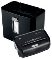 Rexel ProMax RPS812 Aktenvernichter mit Streifenschnitt P-2, 6 mm, bis 8 Blatt, schwarz