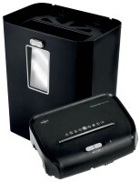 Rexel ProMax RSS1535 Aktenvernichter mit Streifenschnitt P-2, 6 mm, bis 15 Blatt, schwarz